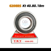 vòng bi bạc đan 6208 2rs yky kích thước 40×80×18 công nghiệp