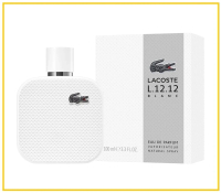 LACOSTE 拉科斯特經典純白男性淡香精香水 L.12.12 BLANC EDP 100ML