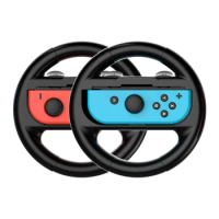 2 PCS Gaming Racing Steering Wheel Grip For Nintendo Switch OLED Joy con Controller Grip Racing Wheels Gamepad Accessories