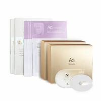 【cocochi】AG抗糖珍珠提亮面膜+AG極緻奢養眼膜(提亮面膜5片X2+眼膜5對X2)