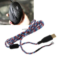 Soft Durable Charging Cable Umbrella Rope Mouse Cable Keyboard Wire for Logitech G500 G500S DIY Gaming Mouse