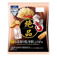 【江戶物語】卡樂比 calbee 期間限定 絕品 五島灘鹽甜醋薑味 蝦條 60g 海鹽 河童蝦條餅乾 日本原裝進口