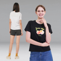 【Lee 官方旗艦】女裝 短袖T恤 / 水果印花 共2色 標準版型(LL220205K14 / LL220205K11)
