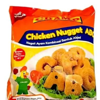 Champ Chicken Nugget ABC [250 gram] Naget Ayam Bentuk Abjad