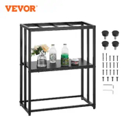 VEVOR Aquarium Stand 20 Gal Fish Tank Stand 24.8 x 13 x 30 in Steel Turtle Tank Stand 167.6 lbs Load Capacity Reptile Tank Stand