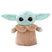 GTWW18cm  Star Wars อะนิเมะ Yoda Grogu Mandalorian รูปเด็ก Yoda ตุ๊กตาตุ๊กตาตุ๊กตาการ์ตูน Yoda พวงกุญแจของเล่นเด็กของขวัญ Decog2021
