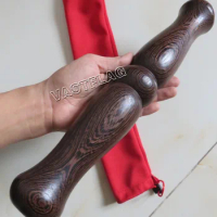 wenge martial arts sticks tai chi ruler Wooden rods kung fu training fitness bar Massage stick qigong rod 33*5cm
