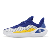 Under Armour UA 籃球鞋 Curry 11 DUB 男鞋 藍 黃 Dub Nation 金洲勇士 運動鞋 UA 3026615100