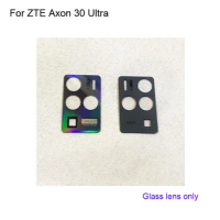 For ZTE Axon 30 Ultra Rear Back Camera Glass Lens +Camera Cover Circle Housing Parts test good For ZTE Axon30 Ultra