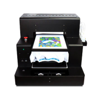 A3 Size 8 Colors T-shirt Printer Multifunction Direct to Garment DTG Printer for T-shirt Textile Clothes Jeans Printing Machine
