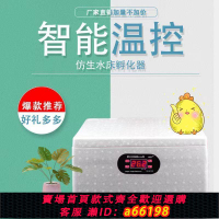 【台灣公司 可開發票】孵化器小型家用迷你孵化機半自動智能雞鴨鵝鴿蛋保溫箱水床孵蛋器