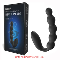 Wireless Remote Wearable Jumping Egg Massager Dildo Butt Plug Male Prostate Massager Clitoral G-spot Motion Vibrator for Adult