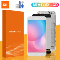 5.5" LCD For Xiaomi Mi A1 mia1 LCD Display Touch Screen Digitizer Assembly With Frame For Xiaomi Mi 5X mi5x display screen Best