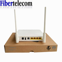 10pcs Brand New HG8145V5 EPON ONU GPON ONU XPON 5V5 Modem Router Blue port English Firmware with Sin