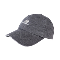 New Balance 帽子 Classic Baceball Cap 紐巴倫 斜紋面料 水洗 做舊 穿搭 老帽 灰 白 LAH01003BM