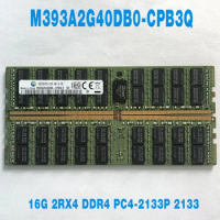 1PCS 16GB 16G 2RX4 DDR4 PC4-2133P 2133 For Samsung RAM Server Memory Fast Ship High Quality M393A2G40DB0-CPB3Q