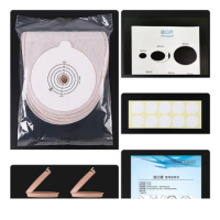 Durable Colostomy System:Drainage 10pcs Colostomy Bag Stoma Care bags with Carbon Filter