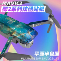 For DJI Mavic 2 Drone Protective Cool Color Sticker Skin Cover Waterproof Sticker Spare For Dji Mavic 2 Pro Zoom