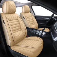 Leather Car seat cover For HONDA CRV Fit Jazz Accord Civic Odyssey Pilot Vezel Stream Shuttle car accessories