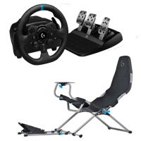 【Logitech 羅技】S級福利品 G923賽車模擬電競方向盤 支援PS PC(贈Playseat 或 NLR 專業賽車椅)