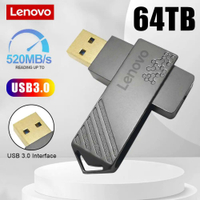 Lenovo USB 3.0 Flash Drive ไดรฟ์ปากกาความเร็วสูง64TB USB Pen Drive 2TB Flash Memory Stick 4TB U Disk Flash Disk สำหรับ Steam Deck
