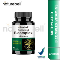 Vitamin B Complex (B1, B2, B6, B12, Biotin), Kurang Letih & Mood Stabil, 60 Tablets