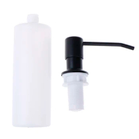 Push Type Soap Dispenser Hand Sanitizer Storage Bathroom Kitchen Sink Detergent Refill Container Aqueous Washing Liquid Bottle