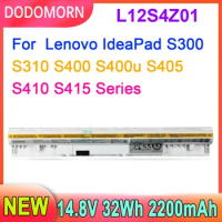 DODOMORN L12S4Z01 Laptop Battery For Lenovo IdeaPad S300 S310 S400 S400u S405 S410 S415 Series S310 Touch S400 Touch Series