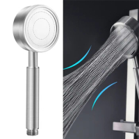 Stainless Steel Bath Shower Head High Pressure Filter For Water Jetting Showerhead CANBOUN Bathroom Spray Pressurized Nozzle