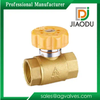 Manufacturers of brass magnetically controlled locking ball valve brass ball valve magnetically controlled ball valve
