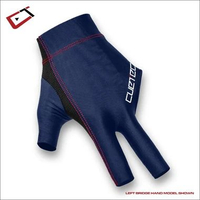Glove Cuetec Axis / Sarung Tangan Billiard Cuetec Axis Original Left & Right Bridge L Navy