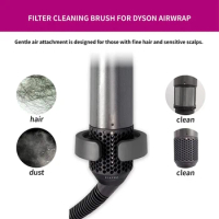 2Pcs Filter Cleaning Brush for Dyson Airwrap Styler HS01 HS05 Filter Clean Brush Attachment