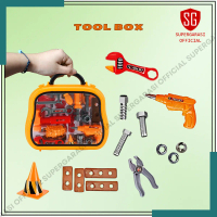 Mainan Anak alat tukang perkakas arsitek toolset koper toolbox