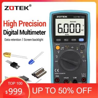 AVOMETER DIGITAL ZOTEK VC17B+ / MULTITESTER DIGITAL ZOTEK VC 17B+