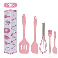 【Rumah Ada Semua 】Set Alat Baking Silicone 5pcs Premium – Lengkap untuk Dapur | Anti Lengket & Mudah