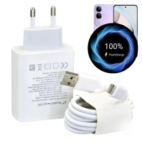 80W Type-C charger for VIVO Y200, for VIVO Type-C, fast charge, FlashCharge, charger head, charging 