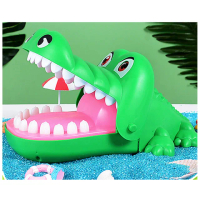 【TDL】鱷魚咬手指玩具鱷魚拔牙咬手鱷魚玩具聲光效果 46-00122