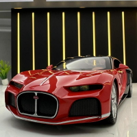 Bugatti 1:24 布加迪 Atlantic 大西洋 世界超跑 跑車模型 合金車 聲光 迴力車遙控車 遙控車 男遙控車禮物