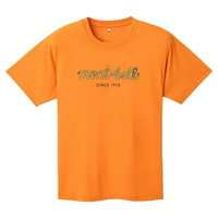 ├登山樂┤日本Mont-bell WIC. T Mb Logo Rope 短排T 深橙橘 # 1114560DKOG