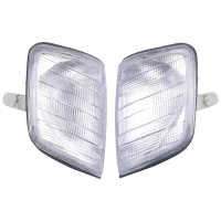 ไฟเลี้ยวมุมหน้า, 1 คู่, สำหรับ Mercedes-Benz W124 E320 E420 E500, ปี 1994-1996, หมายเลขชิ้นส่วน 1248