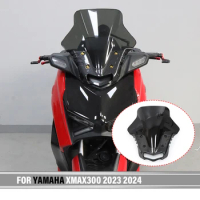 New Fits For YAMAHA XMAX300 X-MAX300 xmax300 2023 2024 Motorcycle Windshield Windscreen Aluminum Kit Deflector