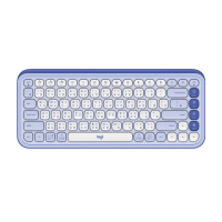 【Logitech 羅技】POP Icon Keys 無線藍芽鍵盤(夢幻紫)