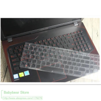 15 inch Ultra TPU Laptop Keyboard Cover Protector for ASUS GL553 GL553VD GL553VE GL553VW FX53VD FX53VE ZX53VW ZX53VD 15.6"