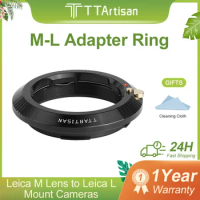 TTArtisan Lens Adapter Convertor Ring M-L For Leica M Lens to Sigma FP FP2 Lumix S1 S5 Leica L SL Mo