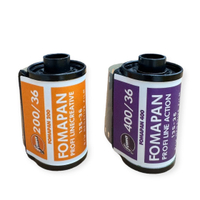 FOMAPAN【黑白底片 36張 軟片】ISO400 ISO200 底片 135軟片膠卷【中壢-水世界】