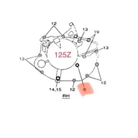 Baut Dan Ring Level Oli Mesin Original Yamaha 125z 125zr Y125z Y125zr