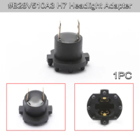 645-540 Headlight H7 Bulb Socket Retainer Holder Male Adapter Harness Wireless Connector For Mazda 3 5 Kawasaki Aprilia SL1000