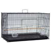 生產供應 便攜式寵物籠 寵物展示籠 鳥籠 鐵絲鳥籠 鸚鵡籠(420)