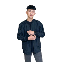 jaket parasut pria&wanita terbaru 2024 nyaman dipakai Bomber ini tersedia enam warna hitam,navy,army