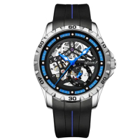 2021 Original design Ailang famous brand mechanic watches for men diver's watch casual fashion hollow automatic men's Belt watch